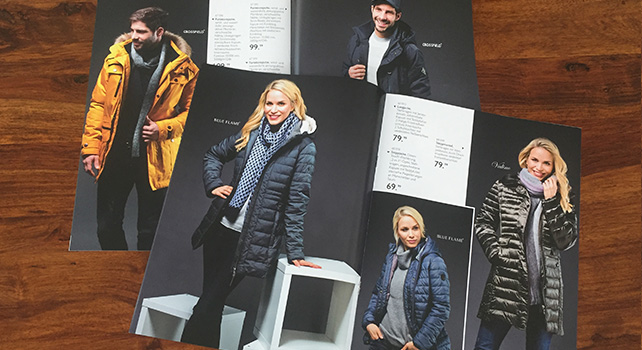 Katalog Print Magazin Damen Herren Textil Mode